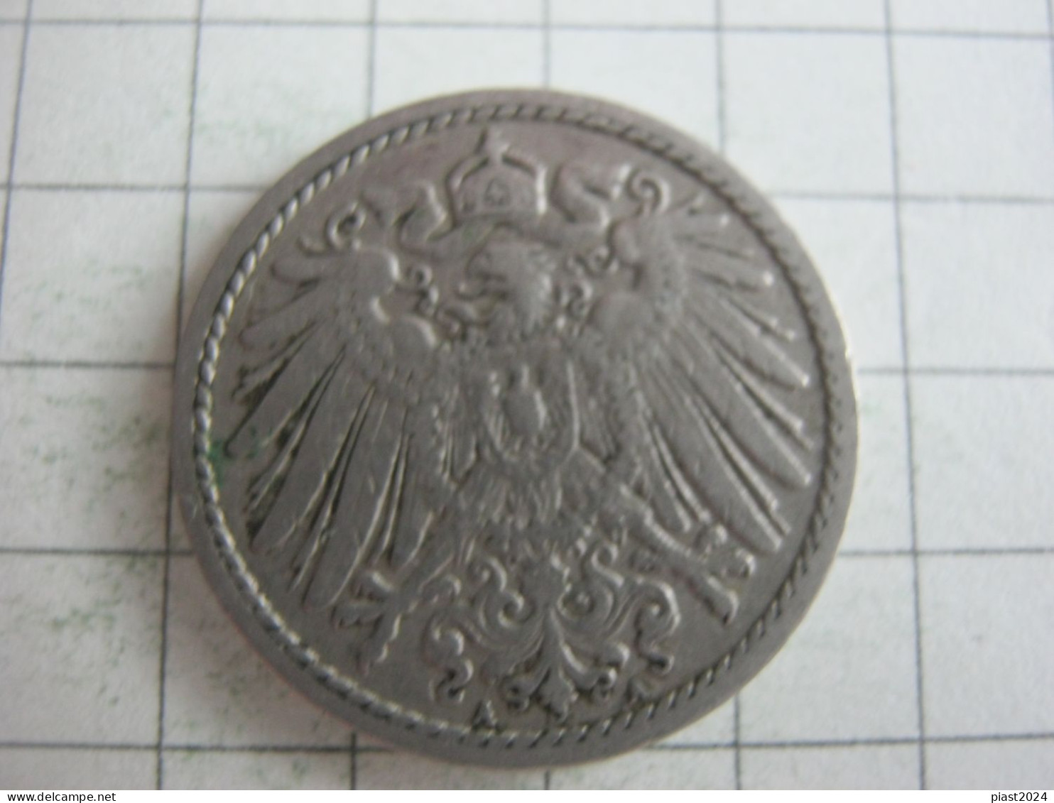 Germany 5 Pfennig 1902 A - 5 Pfennig