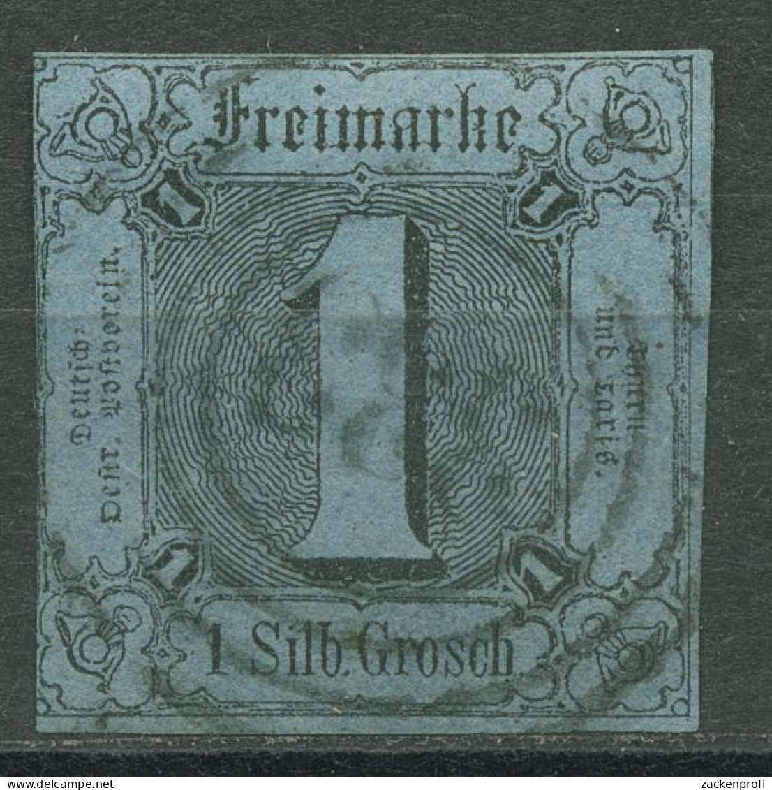 Thurn Und Taxis 1853 1 Sgr. 11 B Mit Nr.-Stpl. 333 STADTHAGEN - Sonstige & Ohne Zuordnung