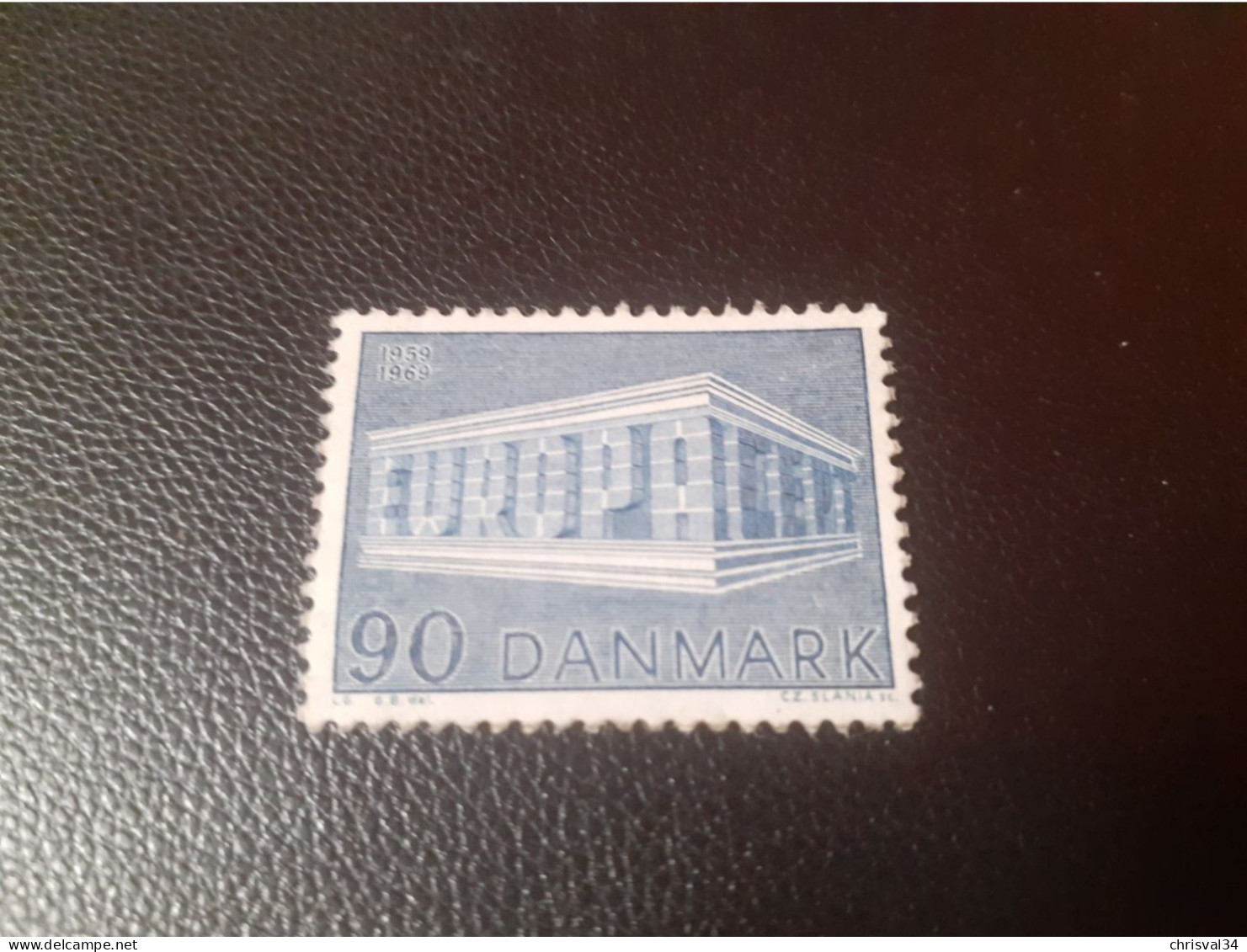 TIMBRE   DANEMARK       1969   N  490   COTE  1,50  EUROS   NEUF  LUXE** - Neufs