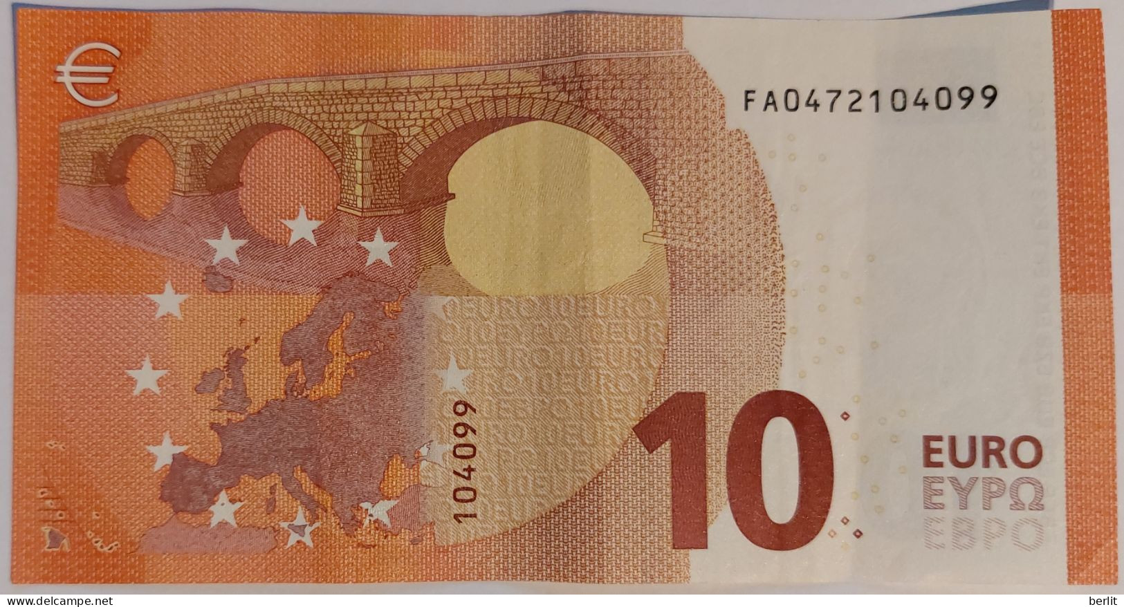 10 EURO 2014 DRAGHI F001G5 - 10 Euro