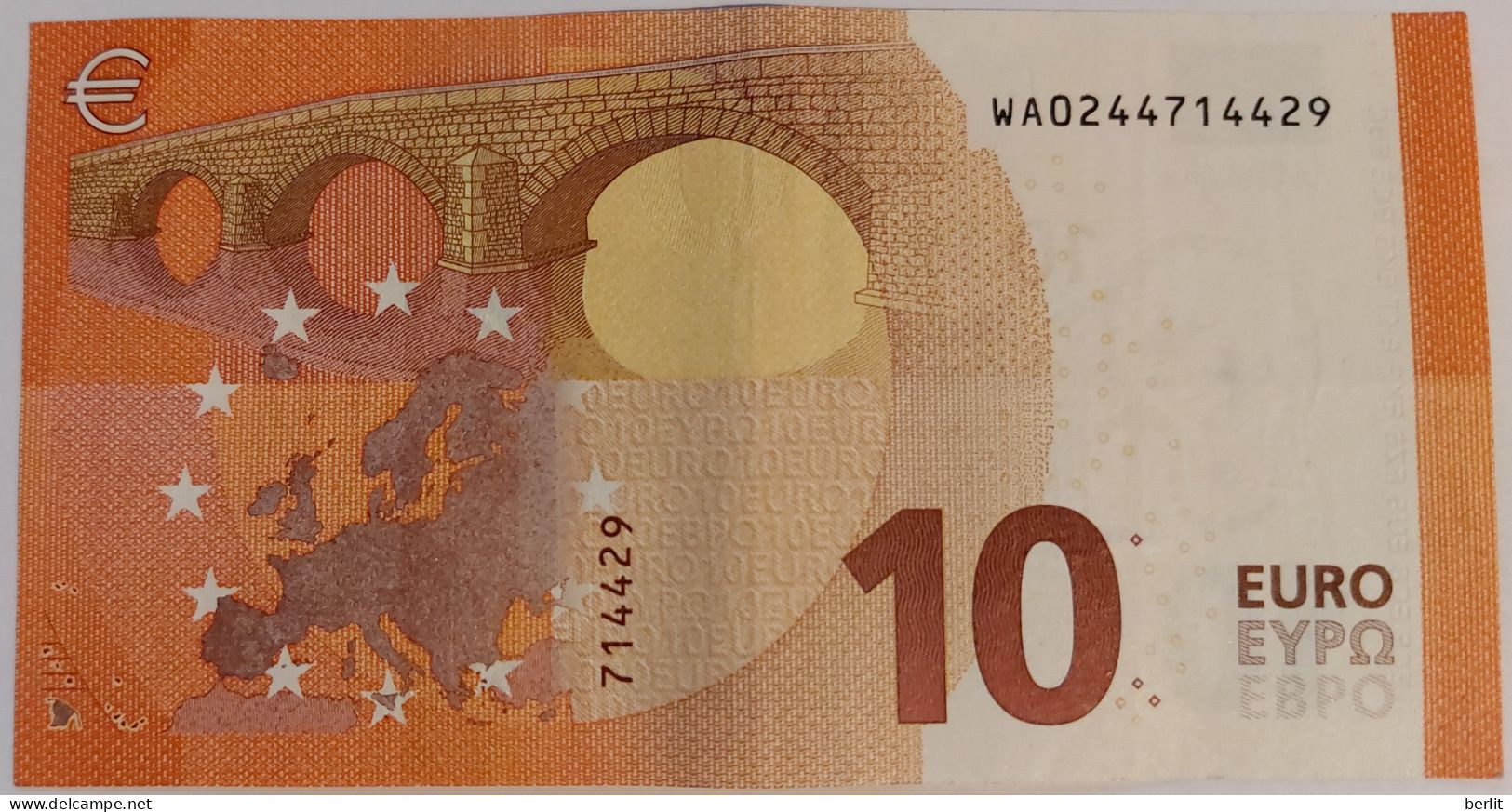 10 EURO 2014 DRAGHI W001B3 - 10 Euro