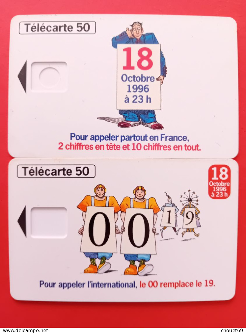 F685 Et F688 Corps De Cartes - Numérotation à 10 Chiffres Sans Puce (BA20623 - 1996