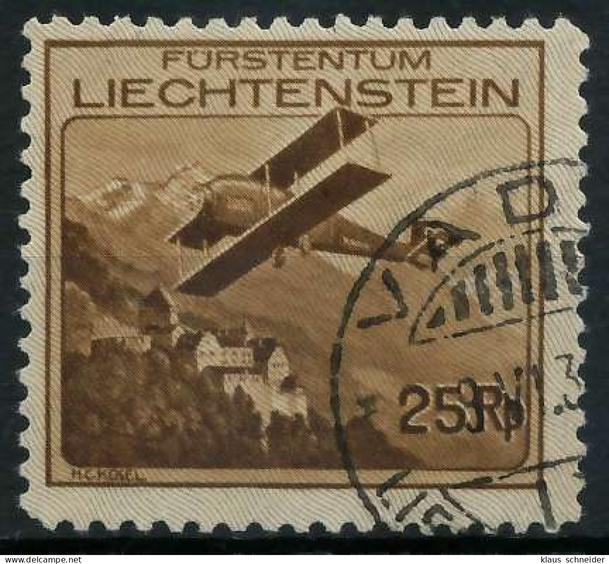 LIECHTENSTEIN 1930 Nr 110 Gestempelt X28DF9A - Used Stamps