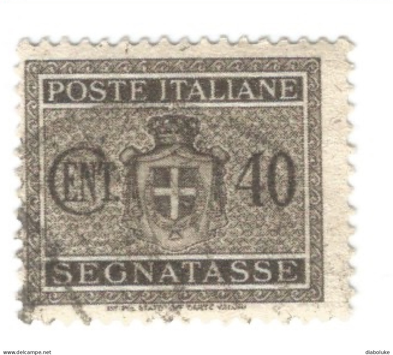 (REGNO D'ITALIA) 1945, SEGNATASSE, STEMMA SENZA FASCI - 8 Francobolli Usati - Portomarken