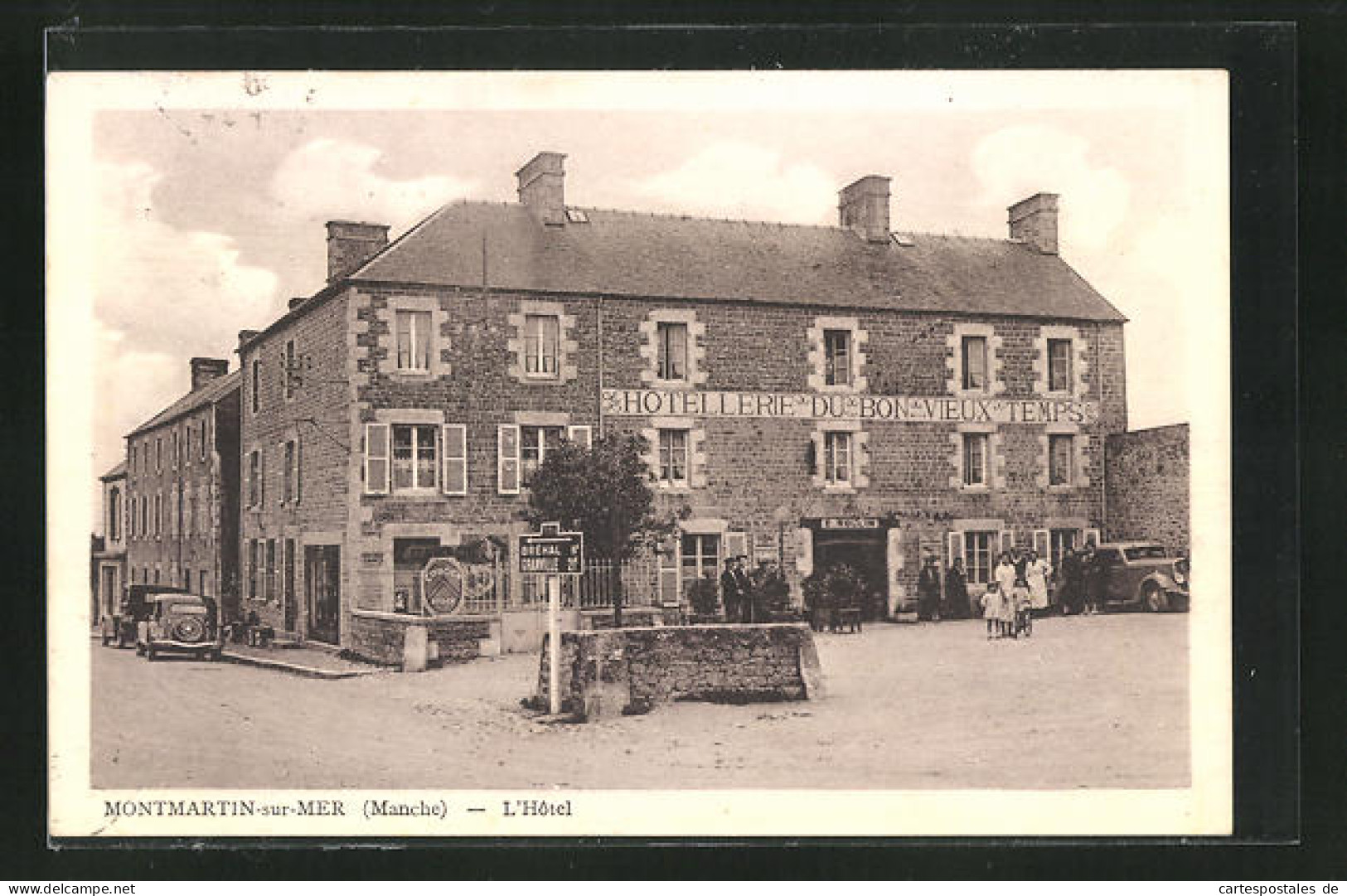 CPA Montmartin-sur-Mer, L`Hôtel  - Montmartin Sur Mer