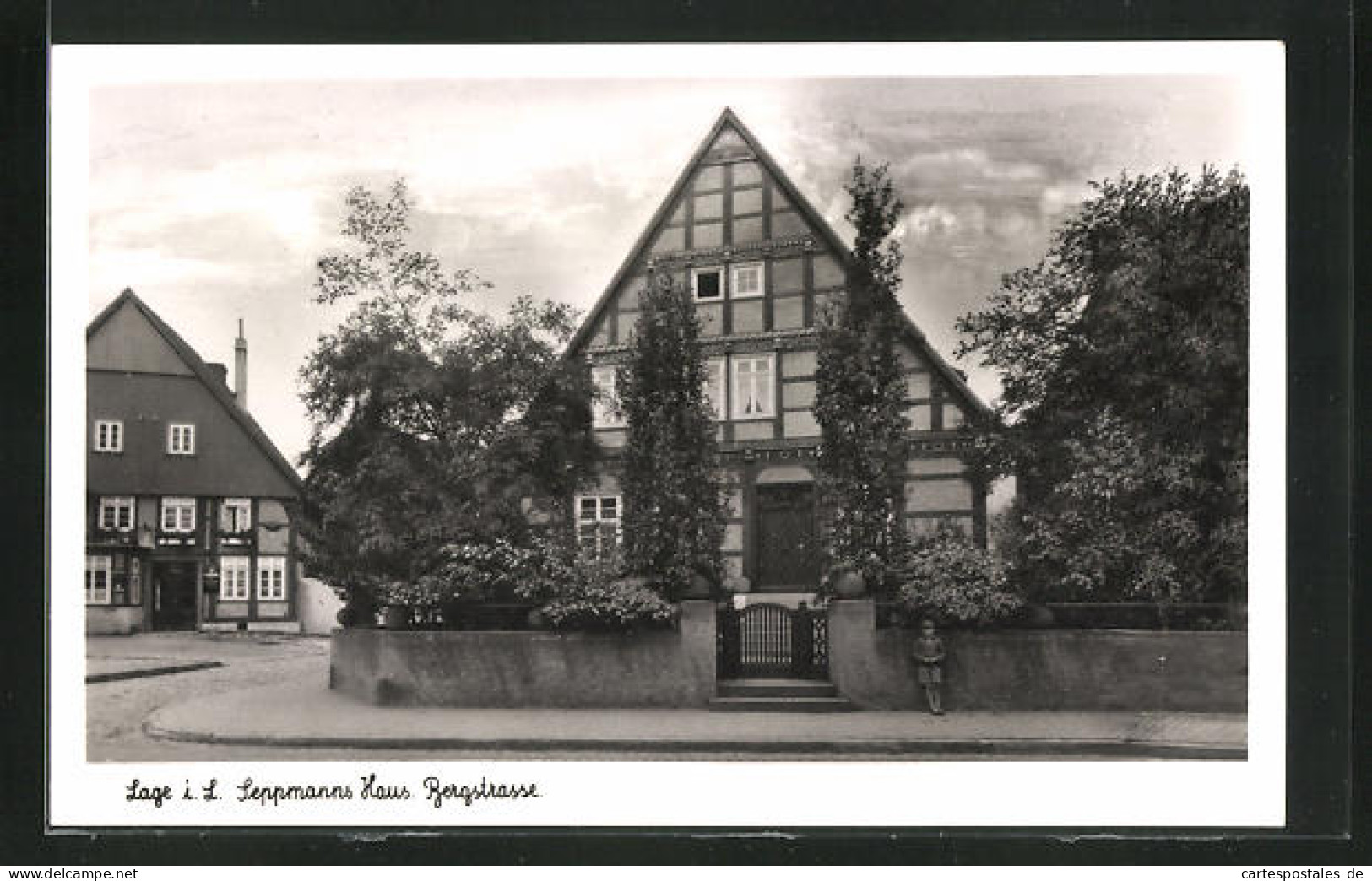 AK Lage I. L., Seppmanns Haus, Bergstrasse  - Lage