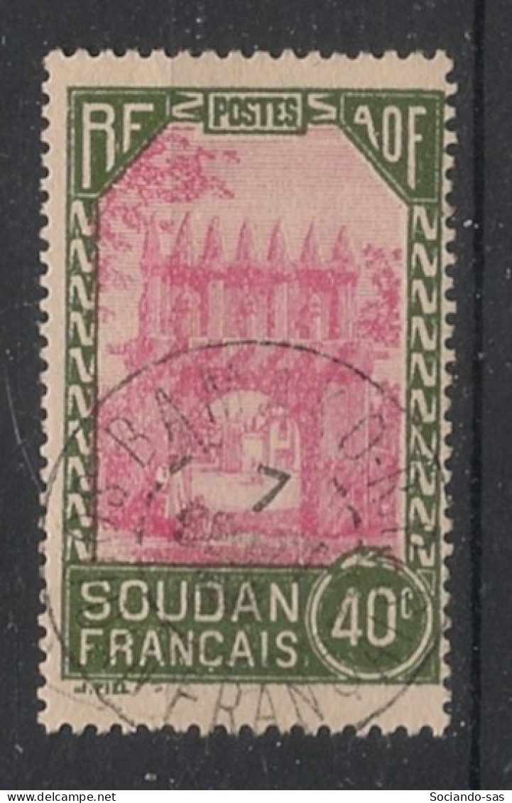 SOUDAN - 1931-38 - N°YT. 70 - Djenné 40c - Oblitéré / Used - Oblitérés