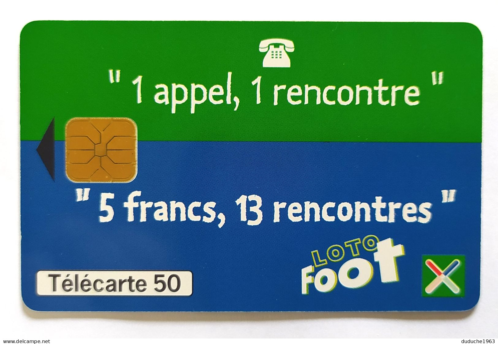 Télécarte France - Française Des Jeux - Loto Foot - Non Classés