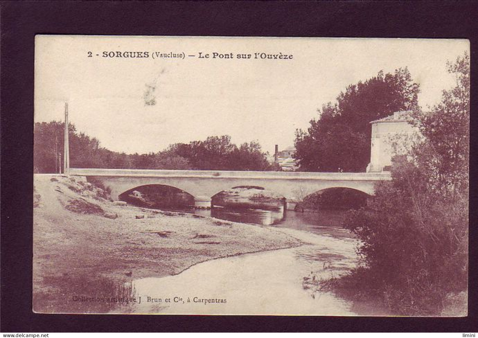 84 - SORGUES - LE PONT SUR L'OUVEZE  - Sorgues