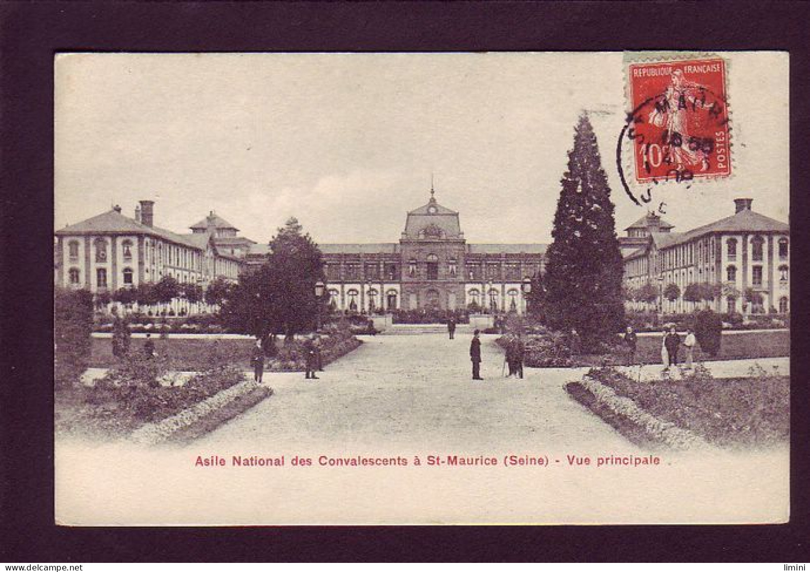 94 - SAINT-MAURICE - ASILE NATIONALE DES CONVALESCENTS - VUE PRINCIPALE  - Saint Maurice