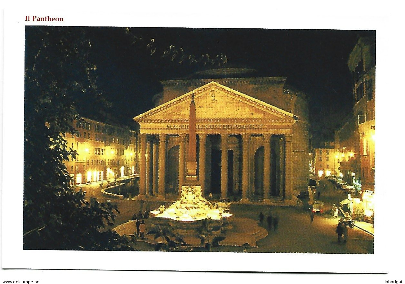 IL PANTHEON / THE PANTHEON.-  ROMA - ( ITALIA ) - Pantheon