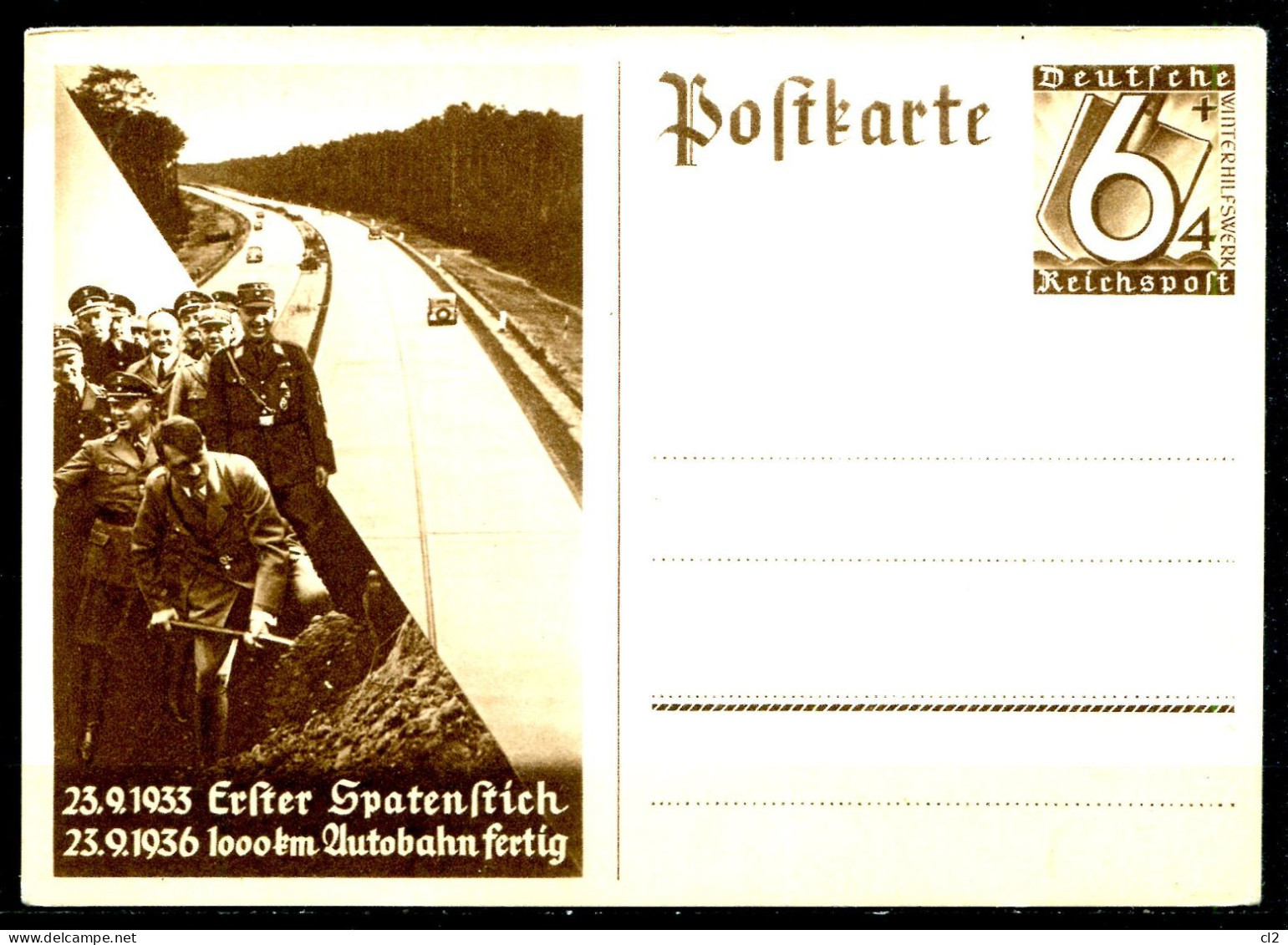 ALLEMAGNE - Entier Postal (Ganzsache) Mi P 263 - Postkarten