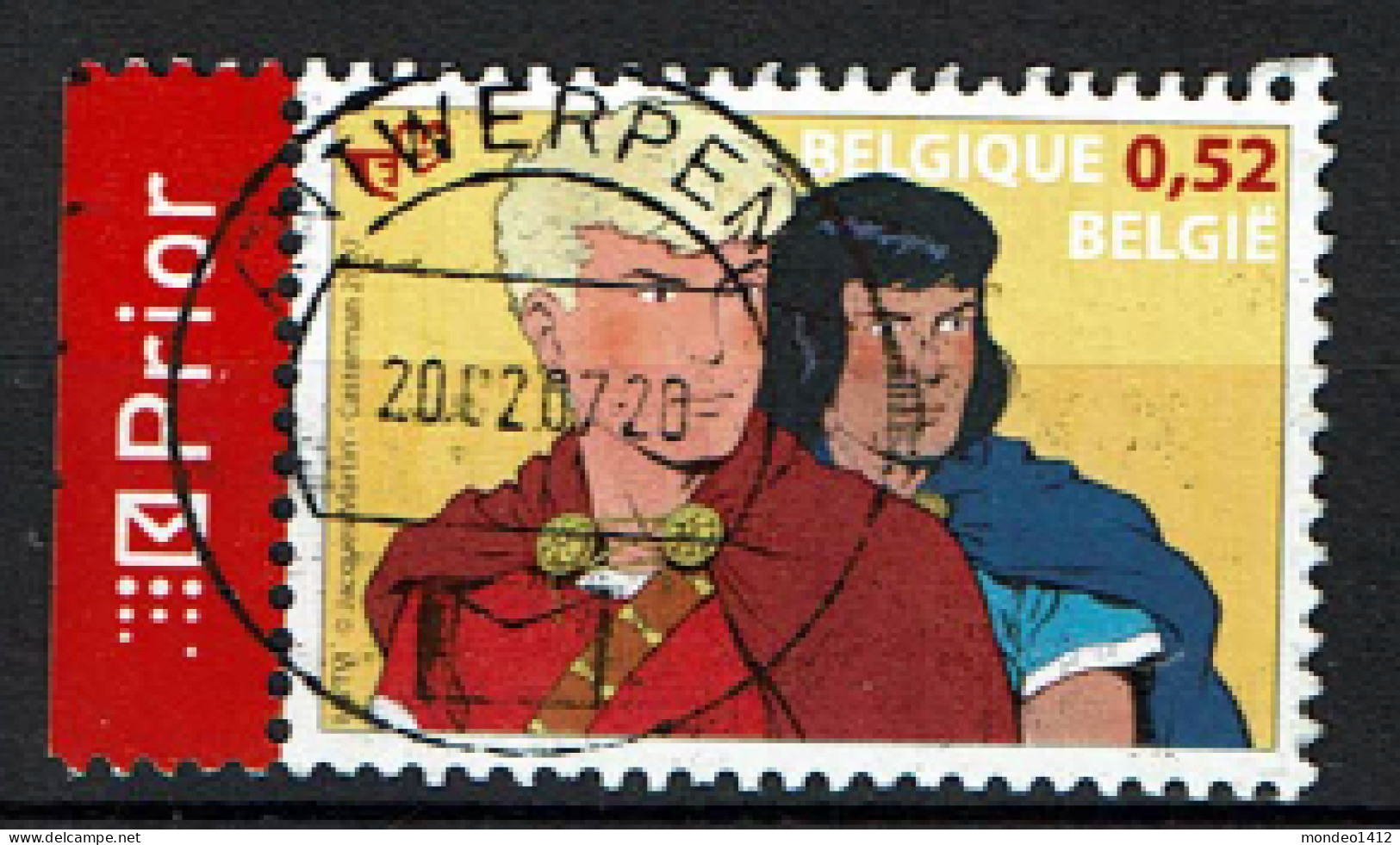 België OBP 3610 - Strip BD Comic Alex Alix - Used Stamps