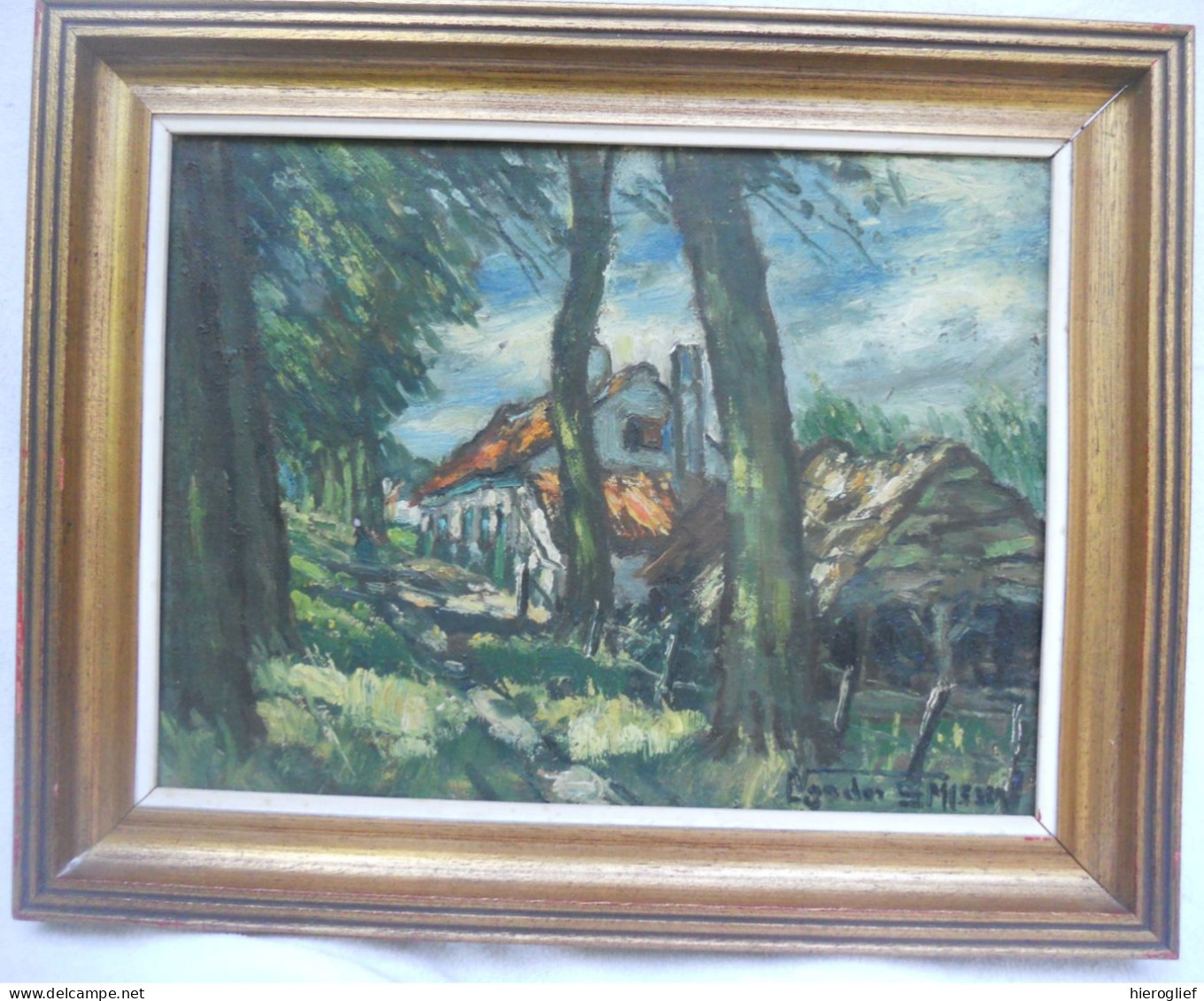 VAN DER SMISSEN Leo - Schilderij O/D Peinture HsT Signé Brugse School Dendermonde Brugge Oostende Gent Vandersmissen - Oils