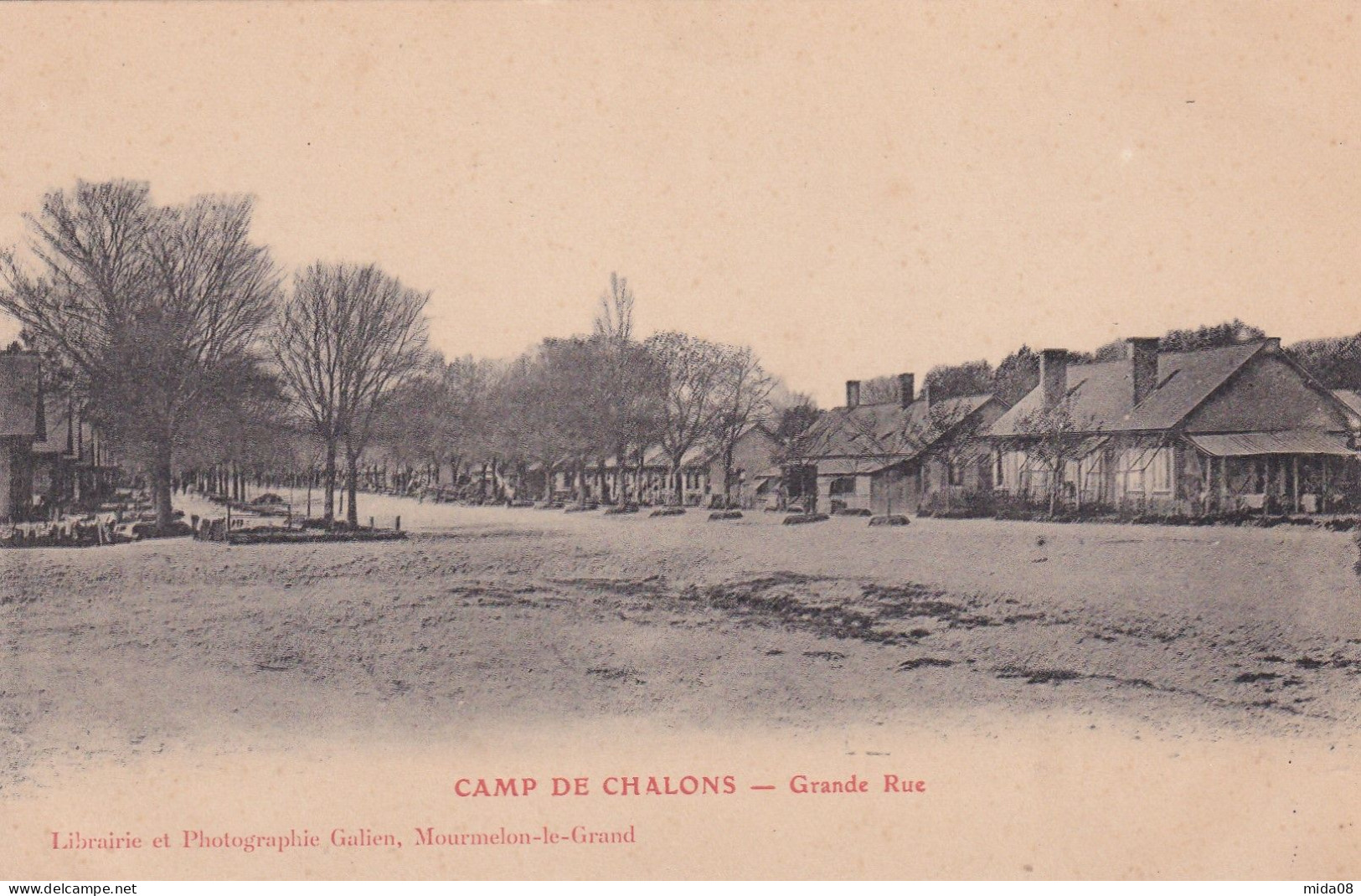 51. Camp De Châlons . Mourmelon . Grande Rue - Camp De Châlons - Mourmelon