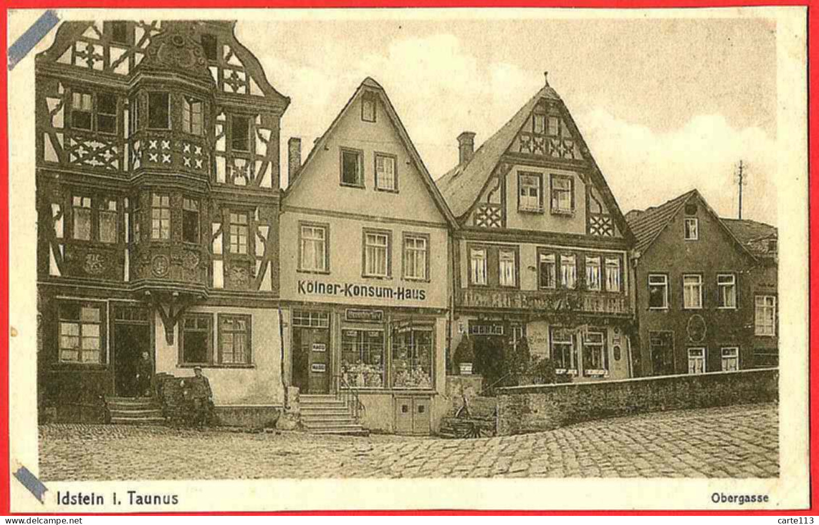 - B26644CPA - IDSTEIN - HESSE, Allemagne - Obergasse - Bon état - EUROPE - Idstein