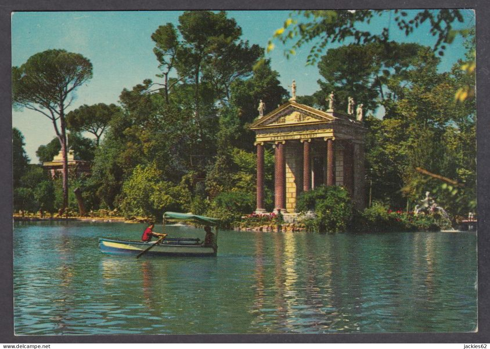 120160/ ROMA, Villa Borghese, Il Laghetto - Parcs & Jardins