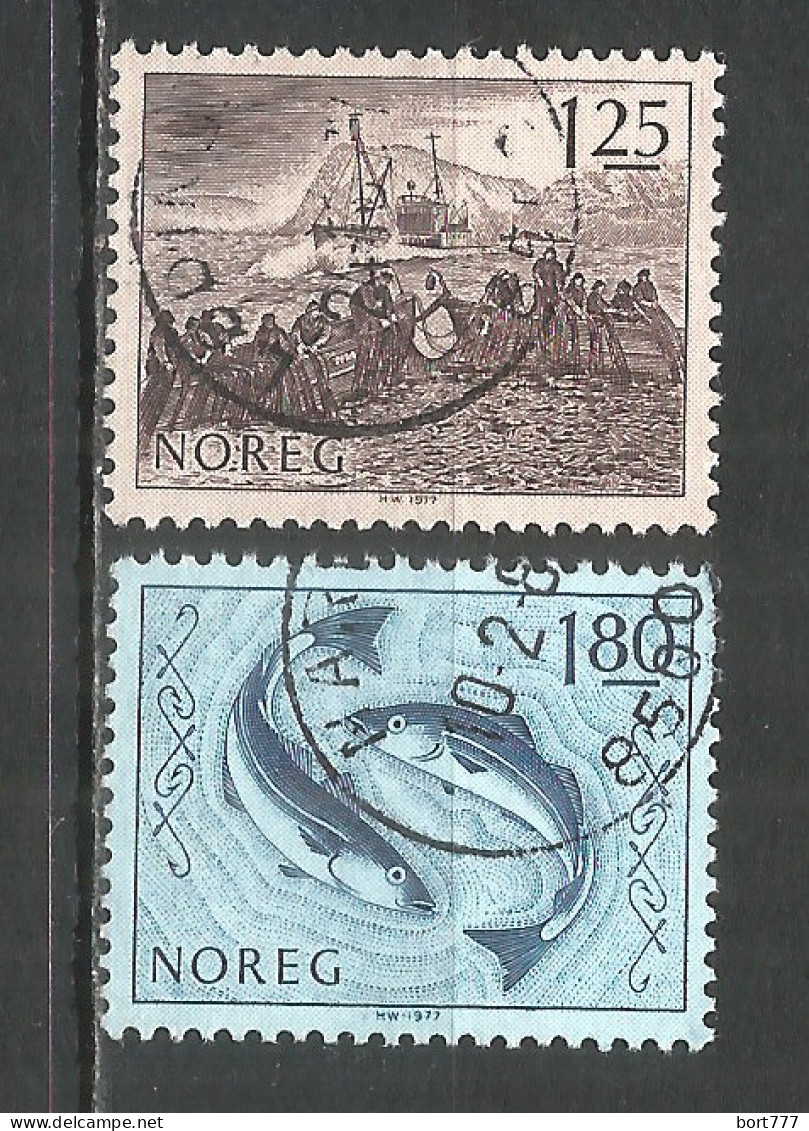 Norway 1977 Used Stamps Fish - Gebruikt