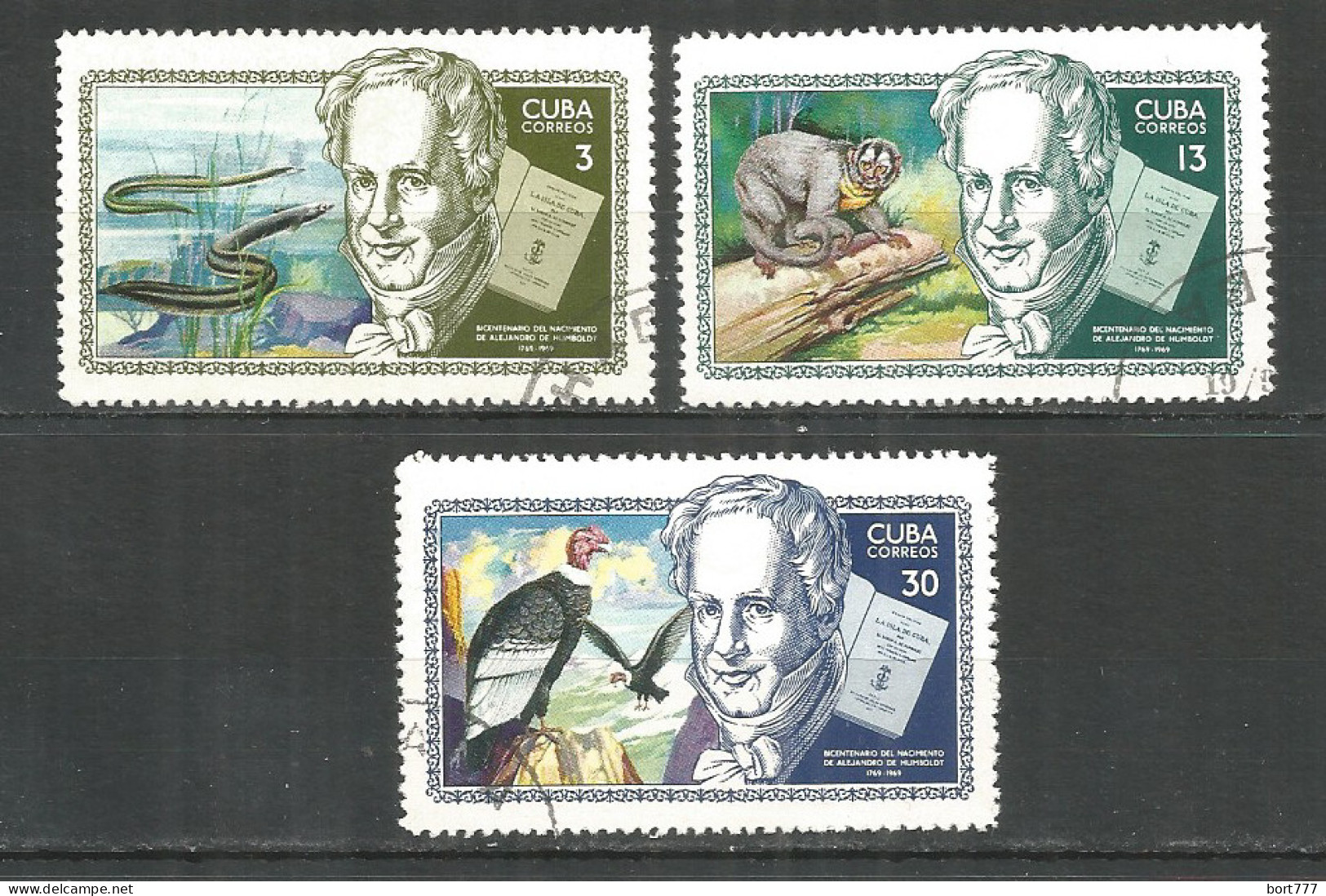 Caribbean 1969 Year , Used Stamps Set Mi# ​​​​​1502-04 - Gebruikt