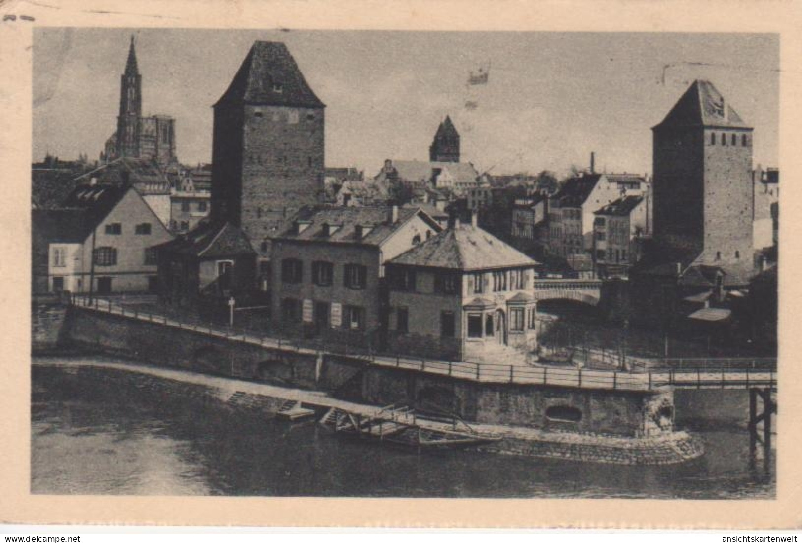 Straßburg Ponts Couverts Gl1936 #217.806 - Elsass