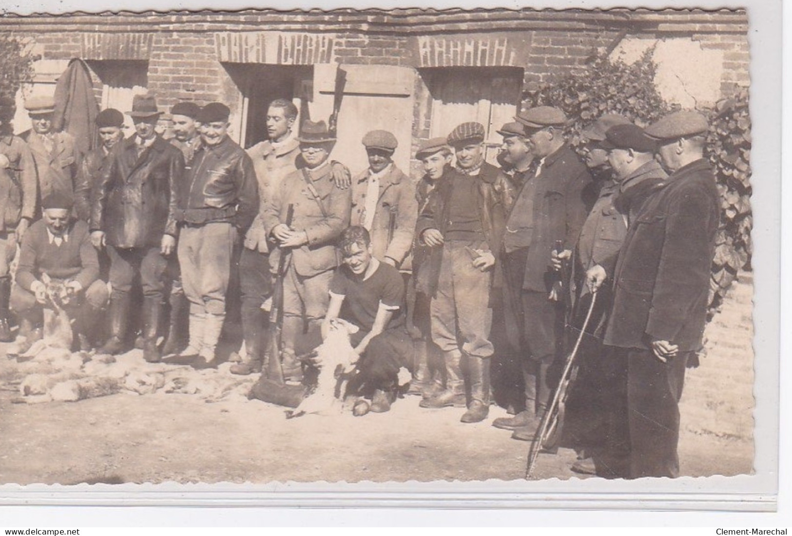 LAVAUR : Carte Photo D'une Scène De Chasse Au Renard - Très Bon état - Lavaur