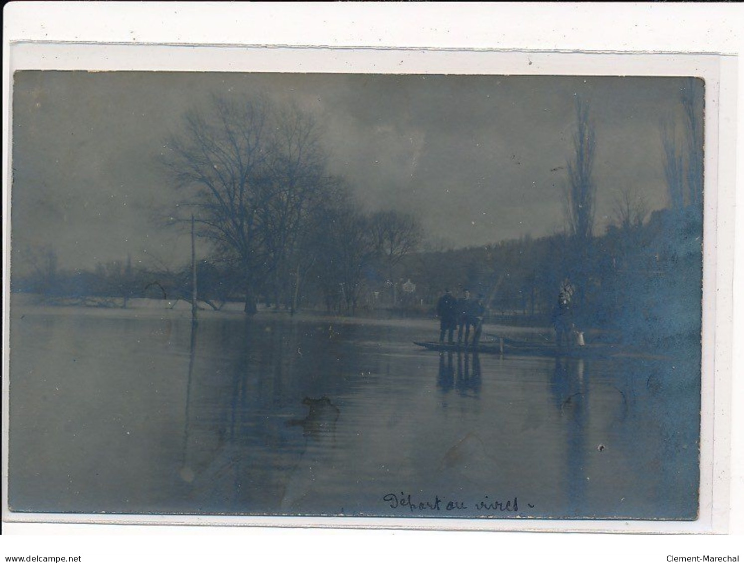 BOUGIVAL : Départ Aux Vivres, Inondations - Très Bon état - Bougival