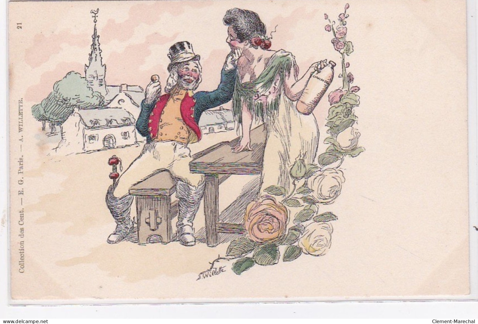 COLLECTION DES CENT : Illustrée Par WILLETTE - Très Bon état - Wilette