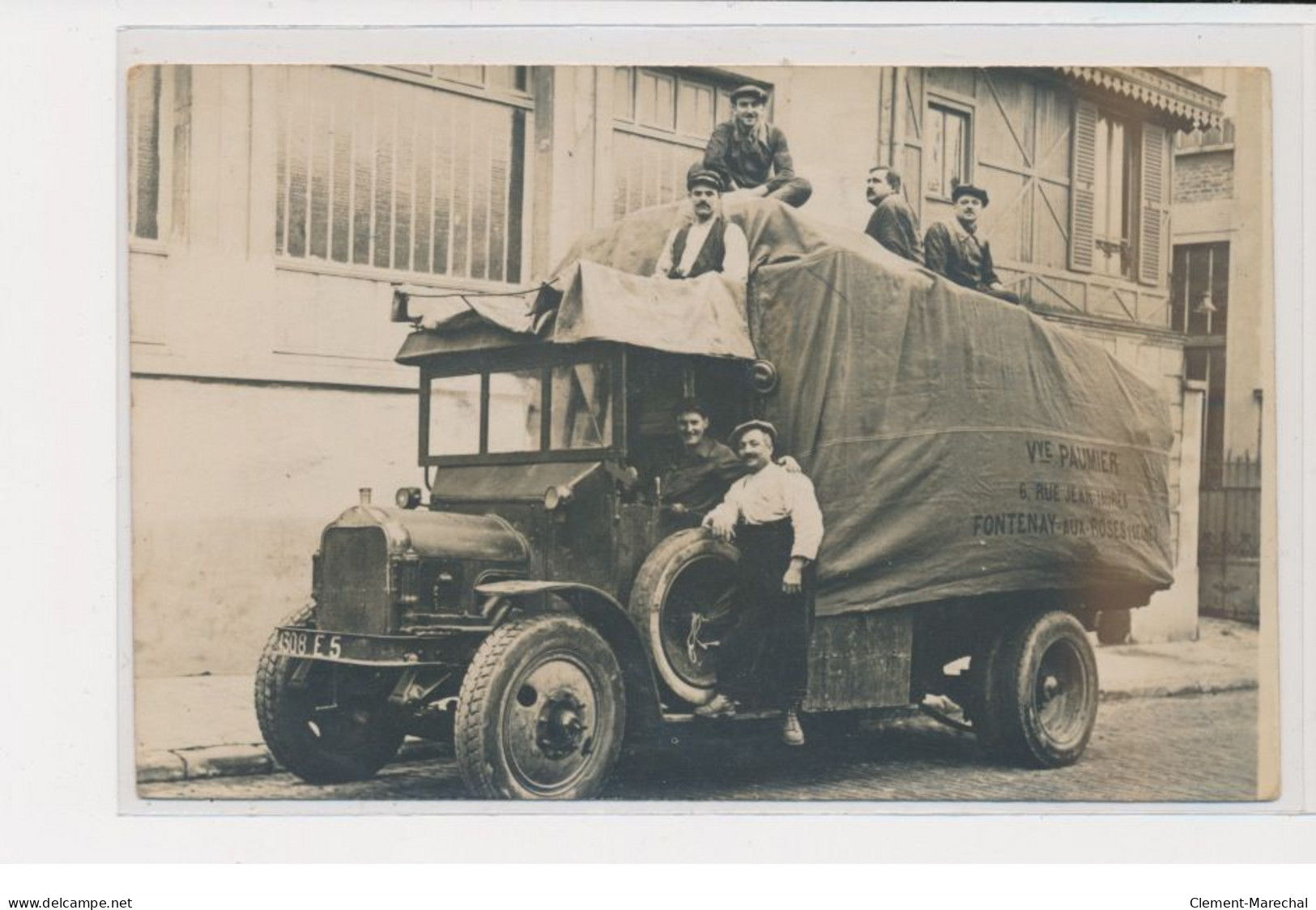 FONTENAY AUX ROSES - Vve Paumier Au 6 Rue Jean Jaurès - Camion - Très Bon état - Fontenay Aux Roses