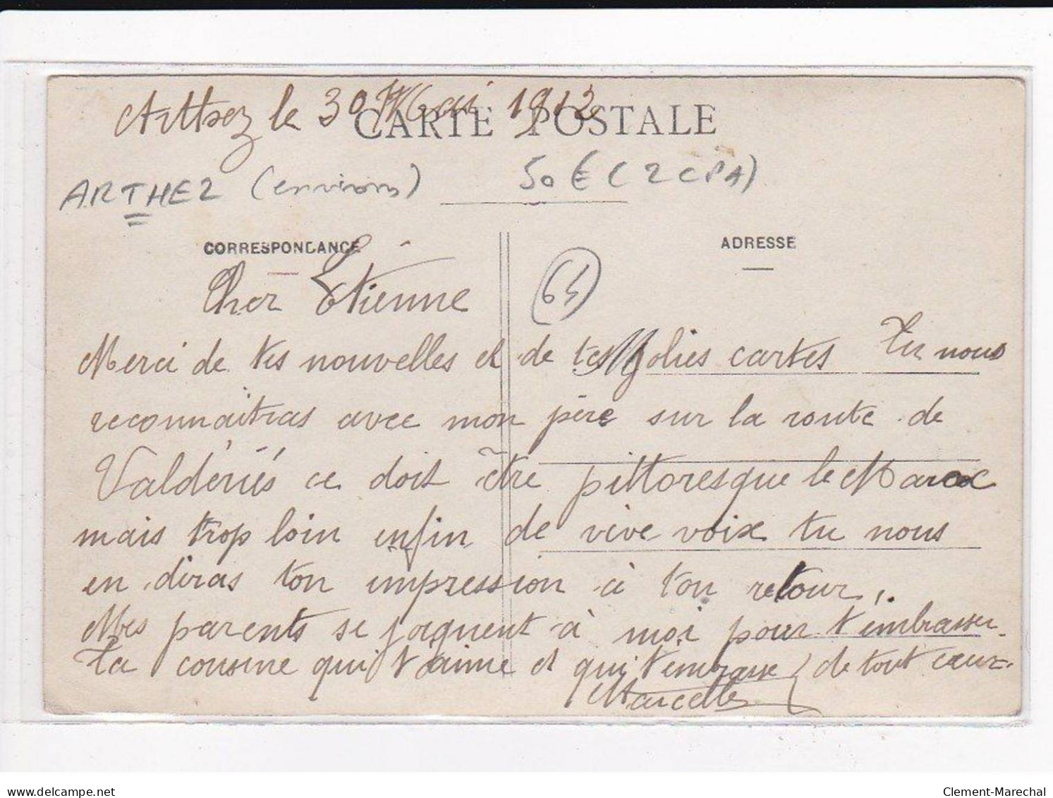 ARTHEZ : Balade Dans Les Environs, Lot De 2 Cartes Postales - Très Bon état - Arthez De Bearn