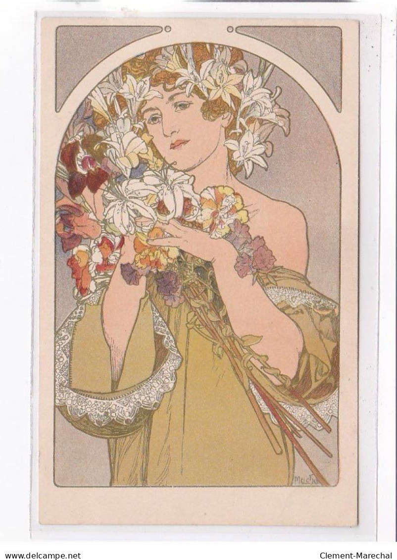 MUCHA Alphons : Les Fleurs - Très Bon état - Mucha, Alphonse