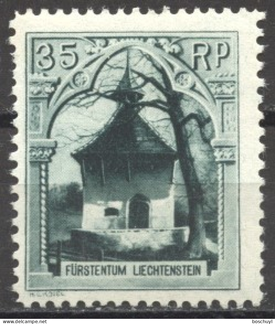 Liechtenstein, 1930, Chapel, 35 Rp, MNH, Michel 100C - Ongebruikt