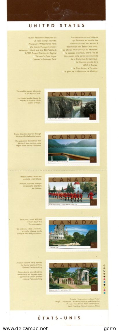 Bloc Timbres Canada - Carnets Complets