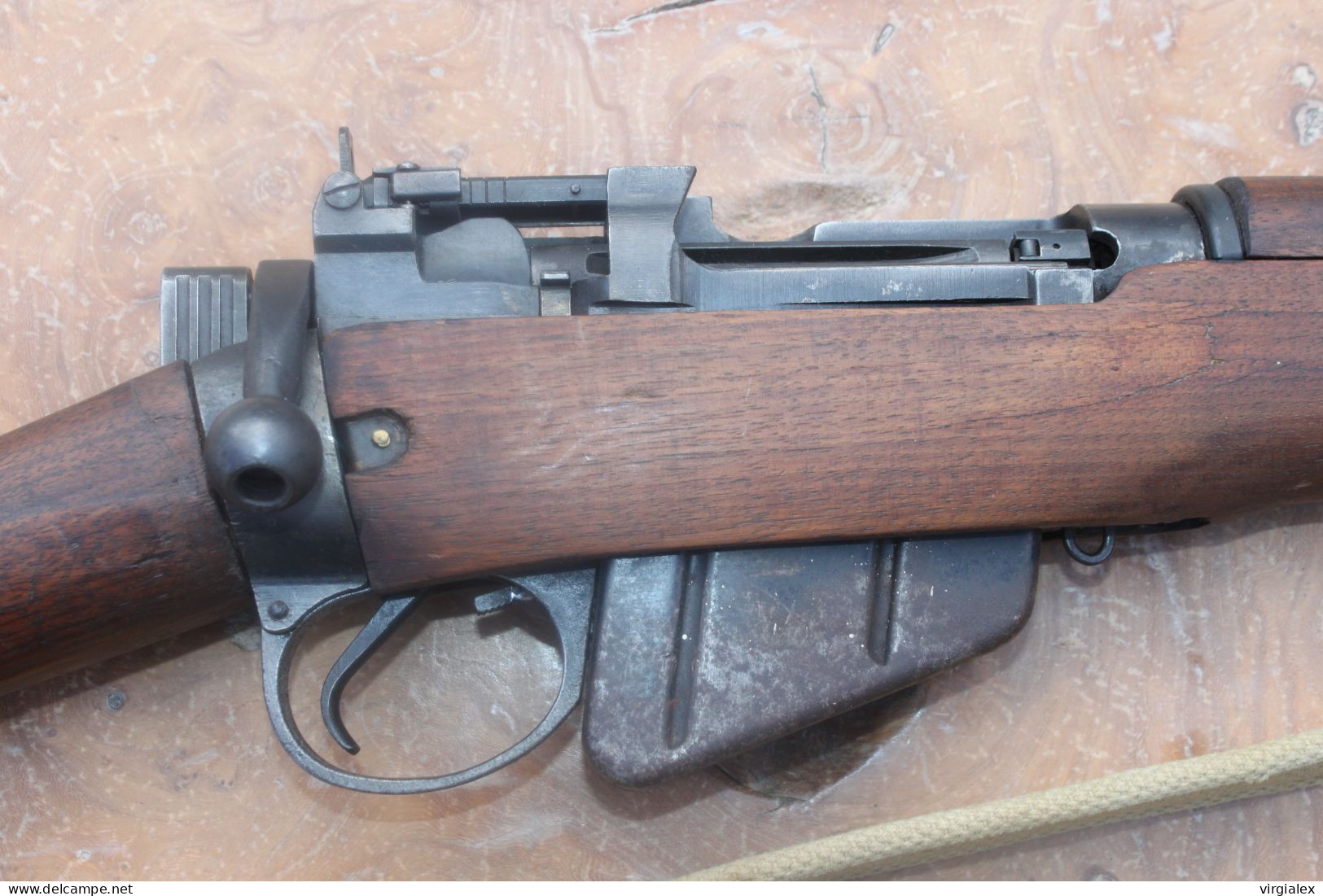 Fusil Lee Enfield N°4 MK I 1944 Neutralisé Neutralisation St-Etienne 2019 C9°) Militaria ww2 FFI GB Anglais Britannique