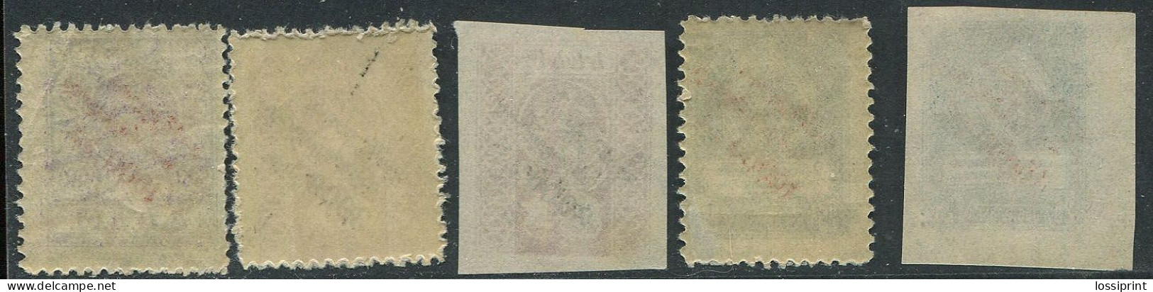 Georgia:Russia:Unused Overprinted Stamps, 1922, MNH - Géorgie