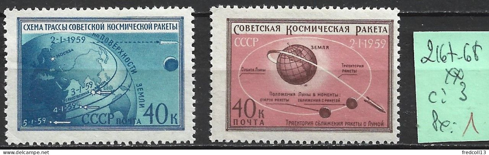 RUSSIE 2167-68 ** Côte 3 € - Unused Stamps