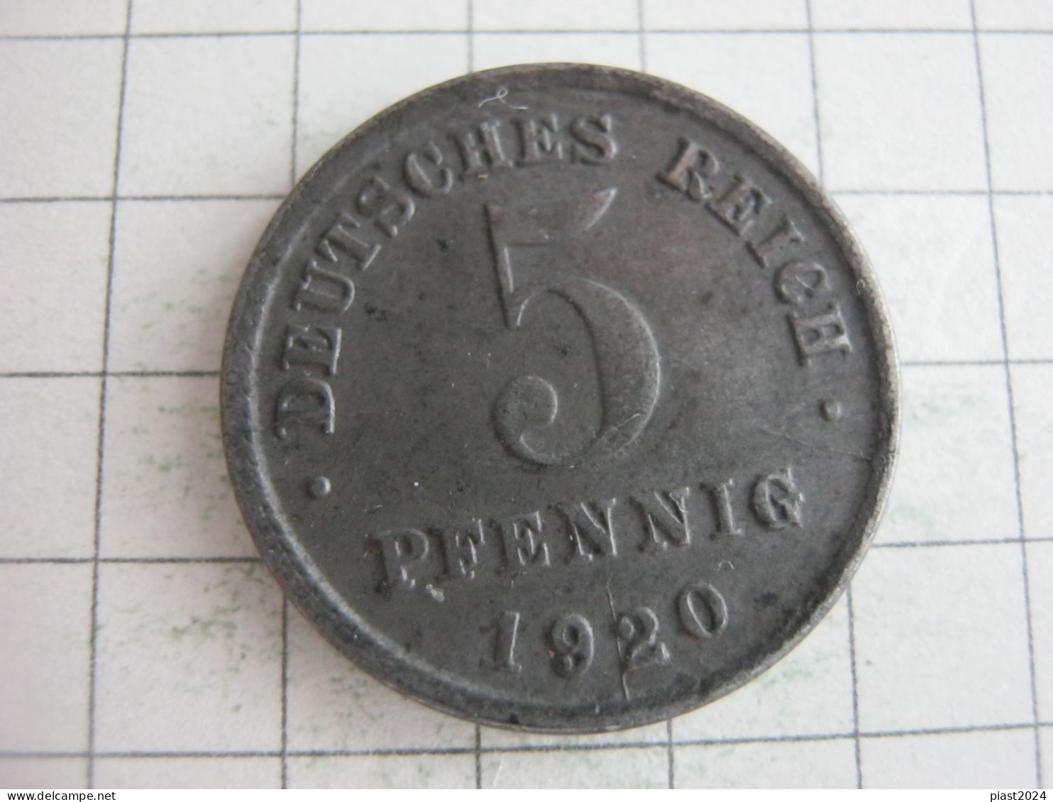 Germany 5 Pfennig 1920 F - 5 Pfennig