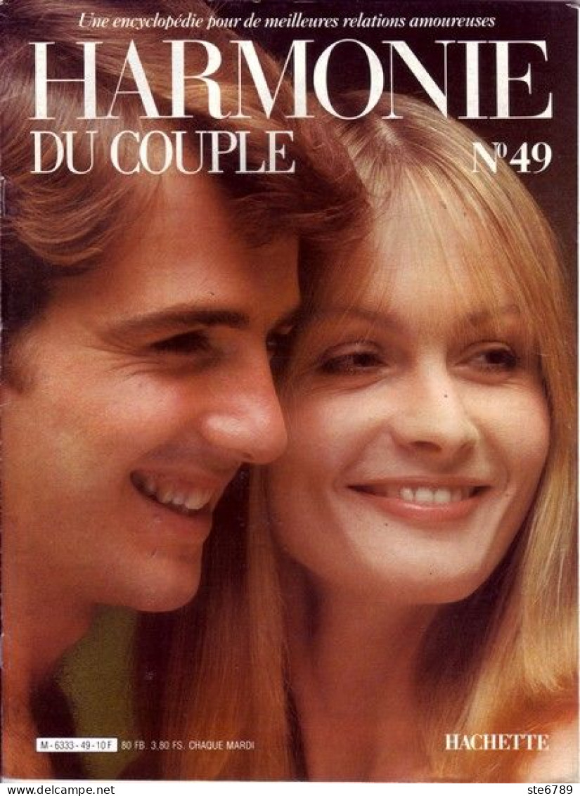 HARMONIE DU COUPLE N° 49  Relations Amoureuses , Positions , Sexe Et Santé Hommes Femmes - Autres & Non Classés