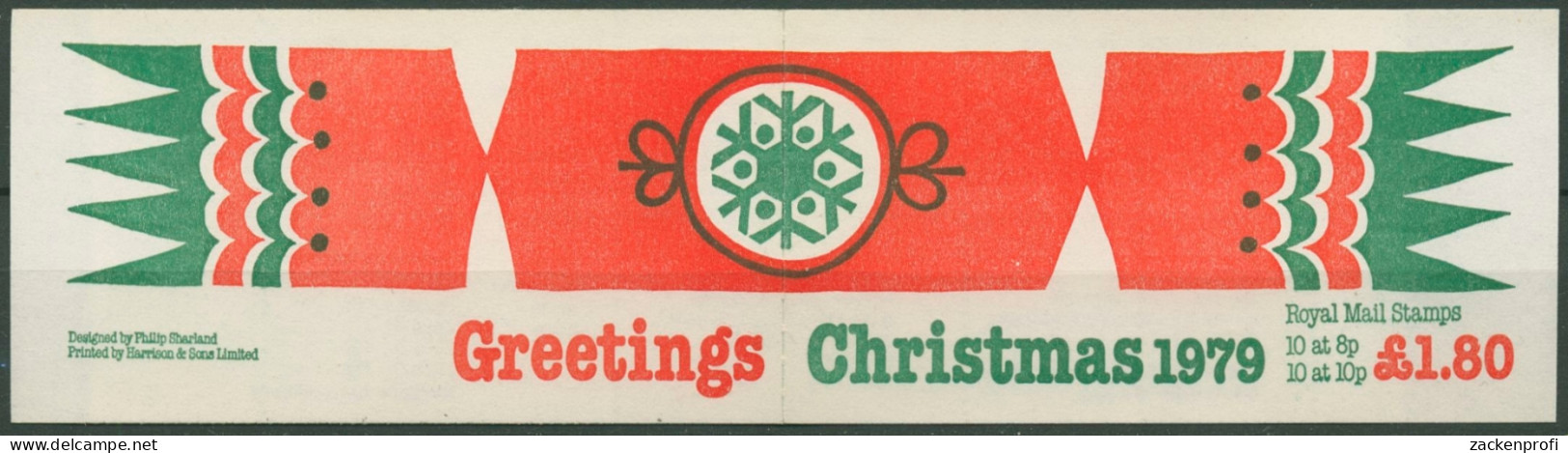 Großbritannien 1979 Weihnachten: Weihnachtsgrüße MH 47 Postfrisch (D74535) - Booklets