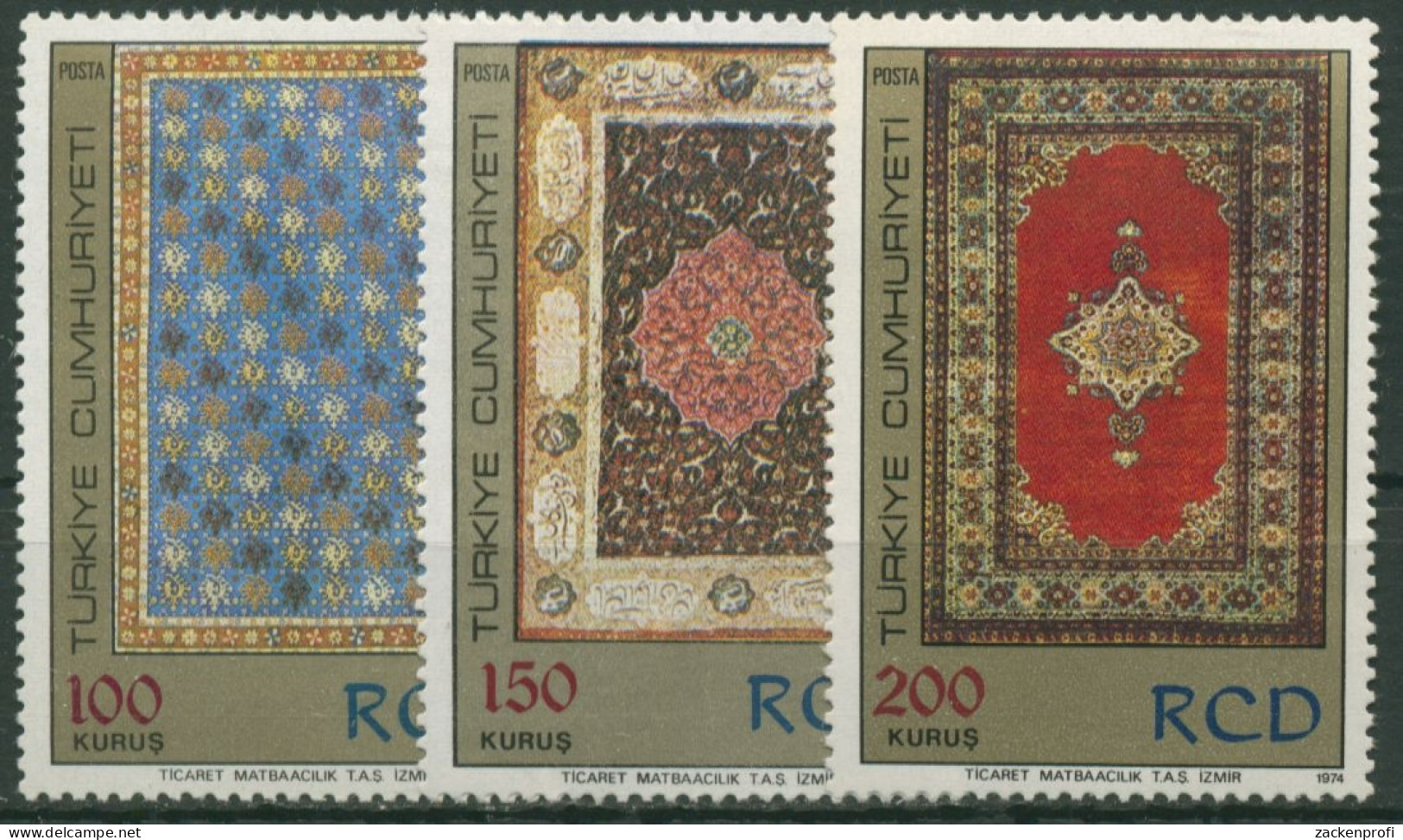 Türkei 1974 Regionale Zusammenarbeit Und Entwicklung (RCD) 2328/30 Postfrisch - Unused Stamps