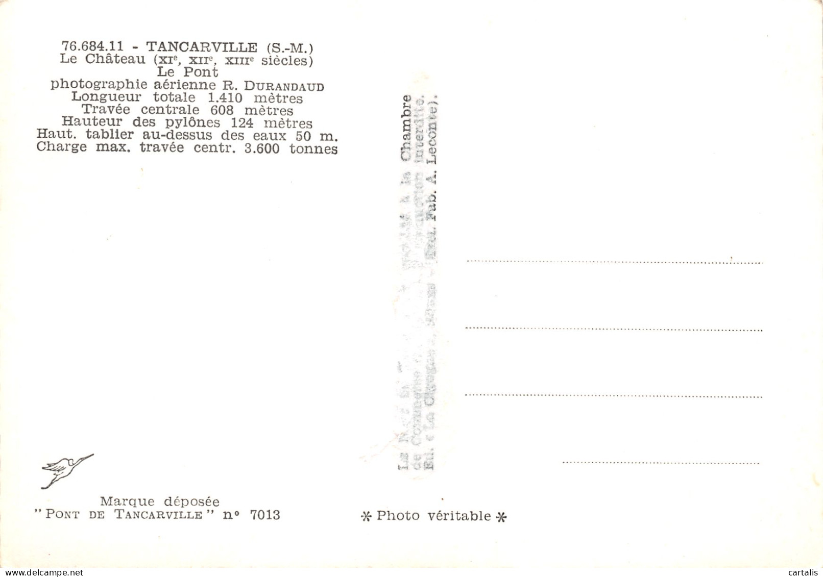 76-TANCARVILLE-N°3777-C/0343 - Tancarville