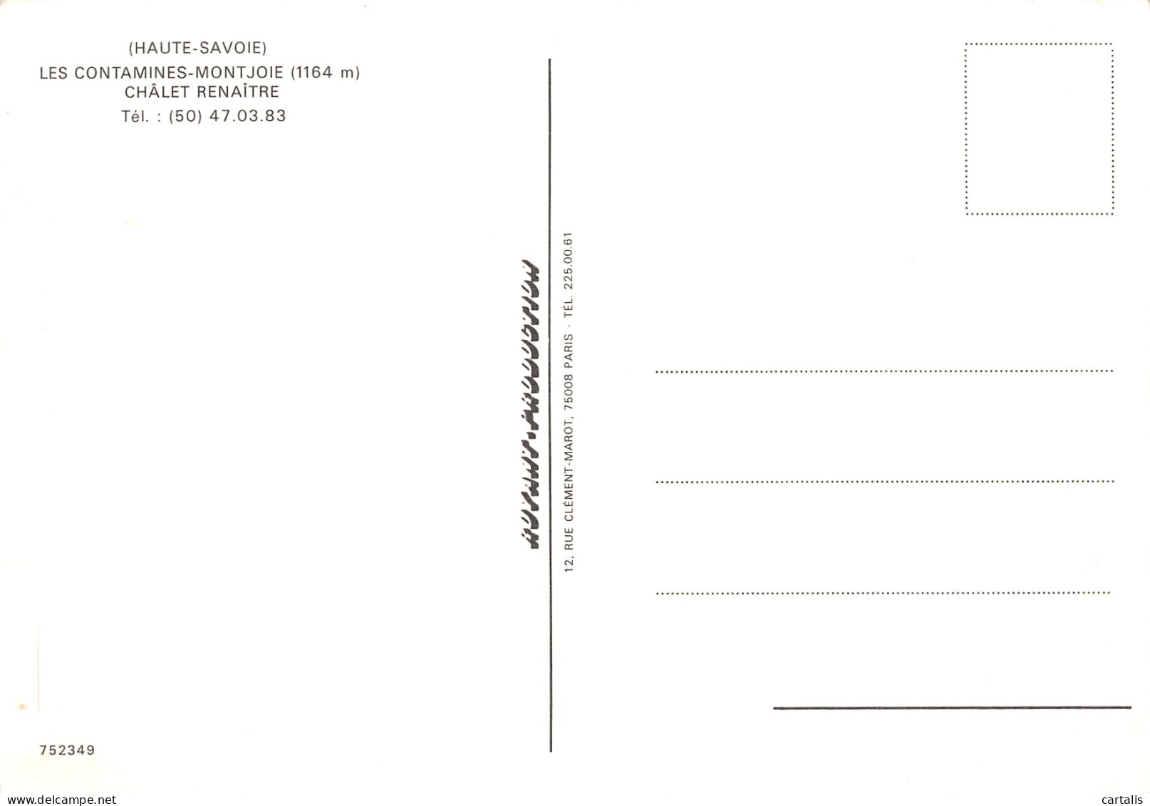 74-LES CONTAMINES MONTJOIE-N°3780-D/0187 - Les Contamines-Montjoie