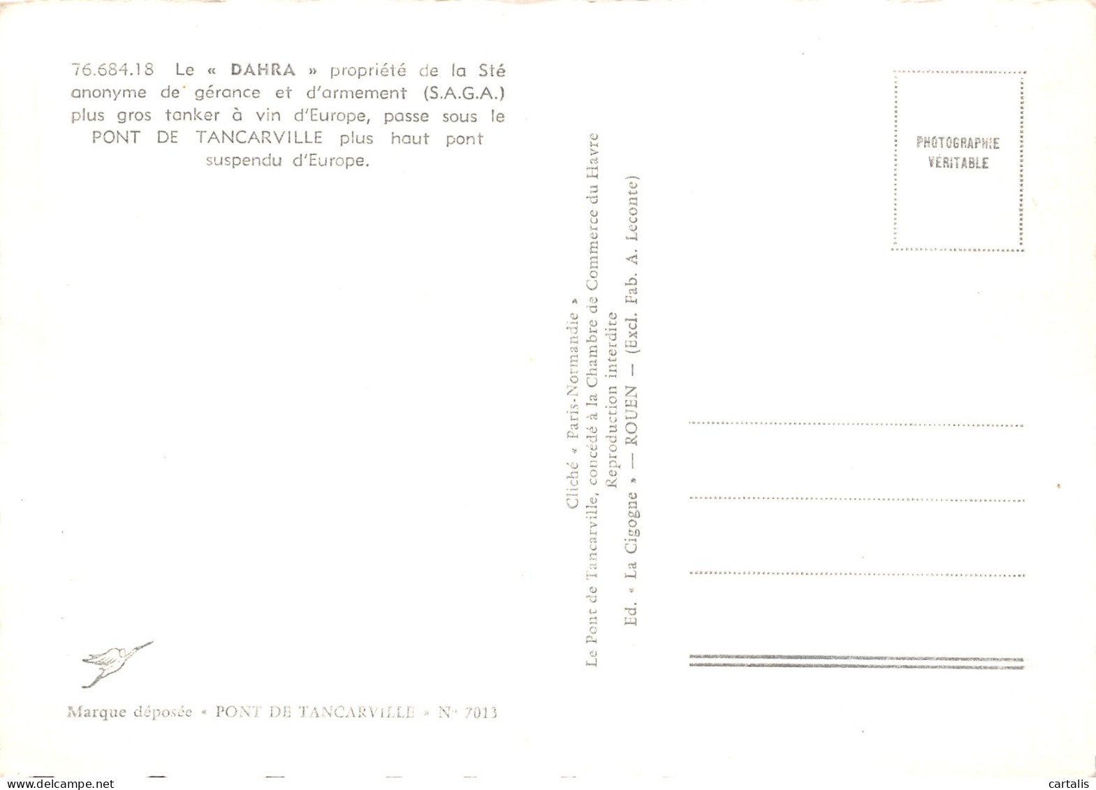 76-TANCARVILLE-N°3780-D/0097 - Tancarville