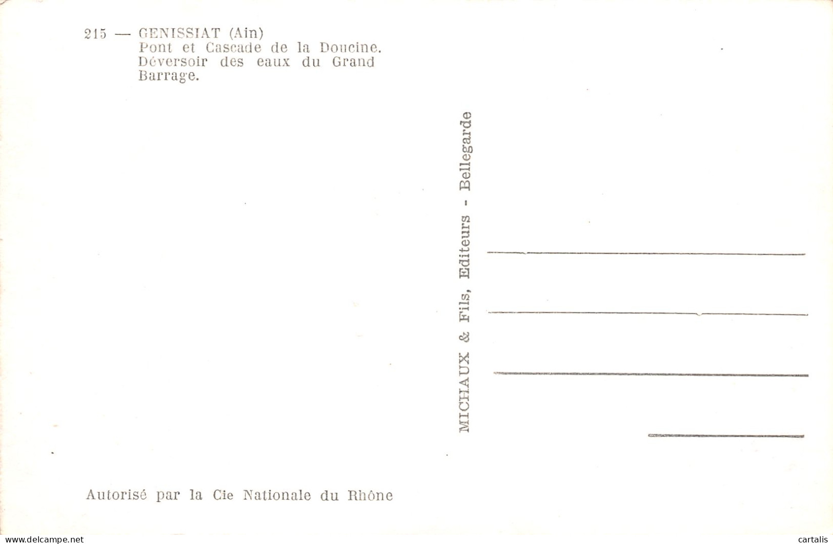 01-GENISSAT-N°3781-E/0111 - Génissiat