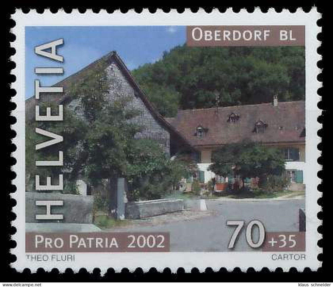 SCHWEIZ PRO PATRIA Nr 1790 Postfrisch S2A5C2A - Nuevos