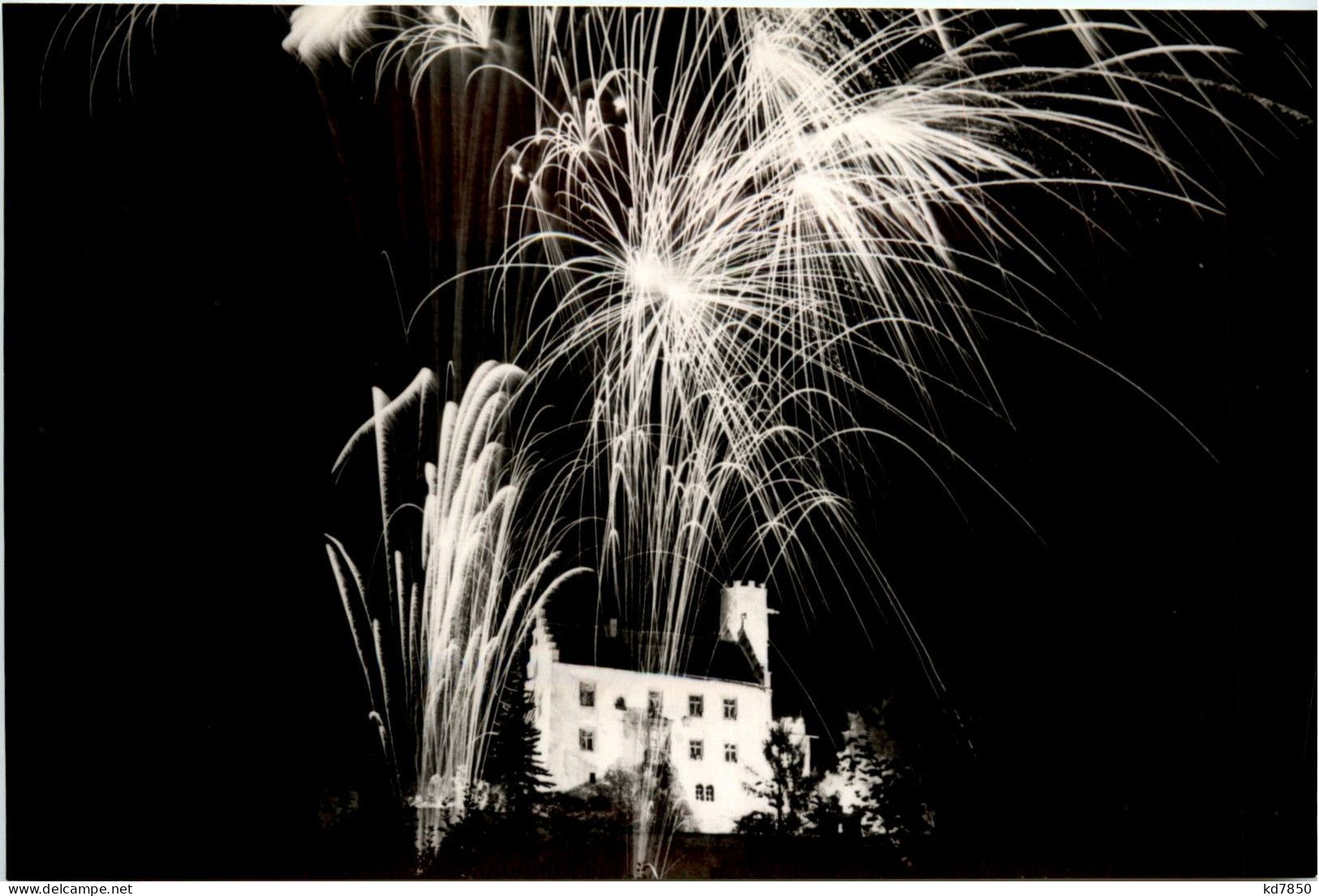 Gössweinstein - Burgbeleuchtung Mit Gossen Feuerwerk - Forchheim