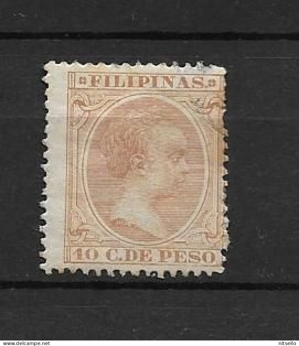 LOTE 2174 D /// (C030) FILIPINAS 1894  EDIFIL Nº:114 *MH  CASTAÑO CLARO     ¡¡¡ OFERTA - LIQUIDATION - JE LIQUIDE !!! - Philippinen