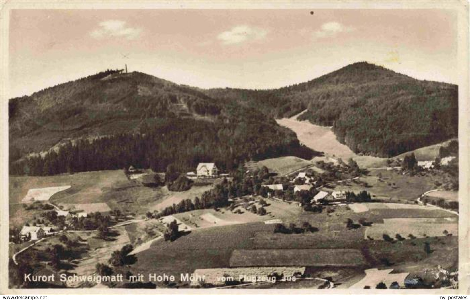 73973485 Schweigmatt_Schopfheim_BW Panorama Kurort Mit Hohe Moehr - Schopfheim