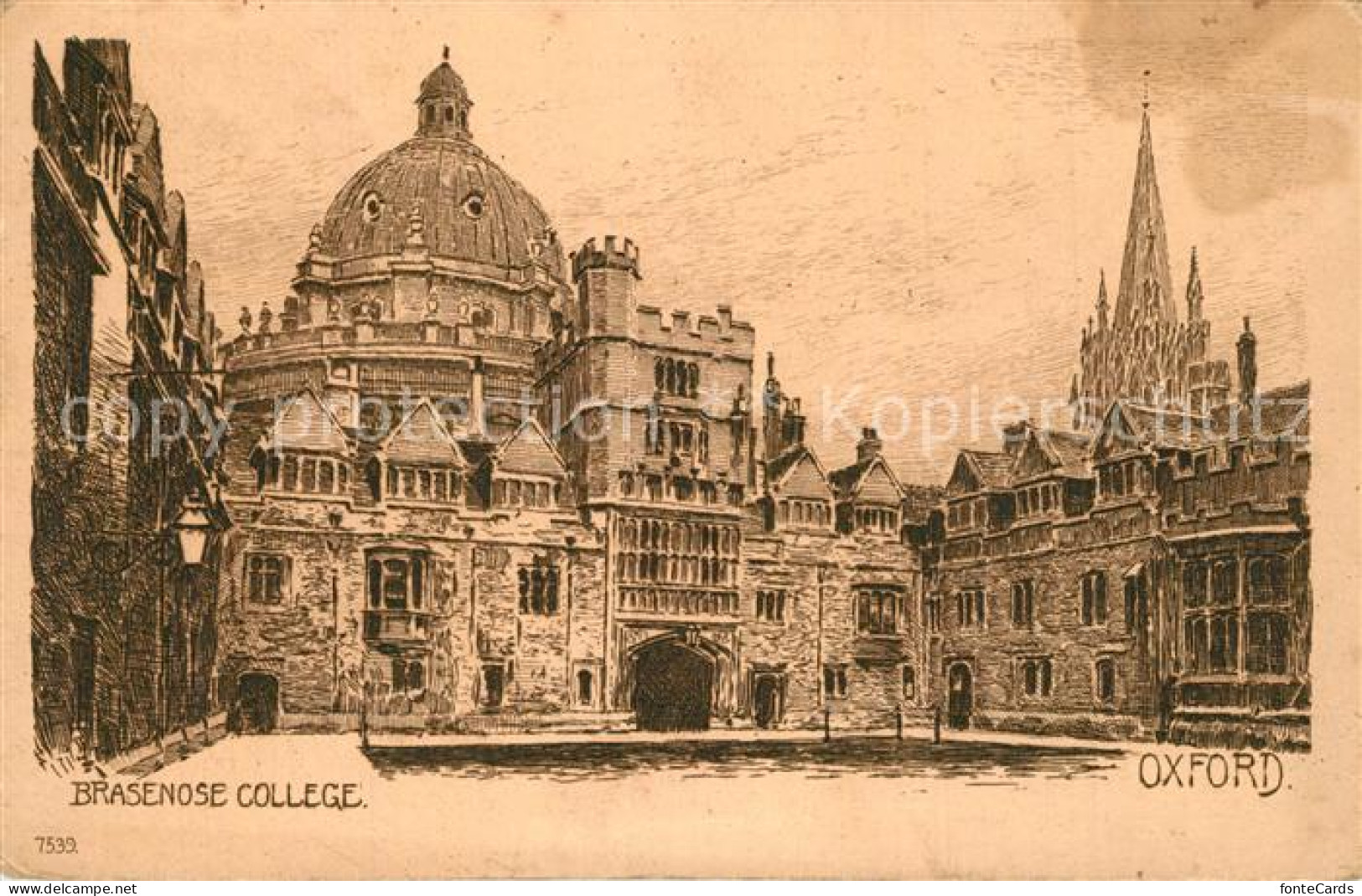 73550889 Oxford Oxfordshire Brasenose College Oxford Oxfordshire - Sonstige & Ohne Zuordnung