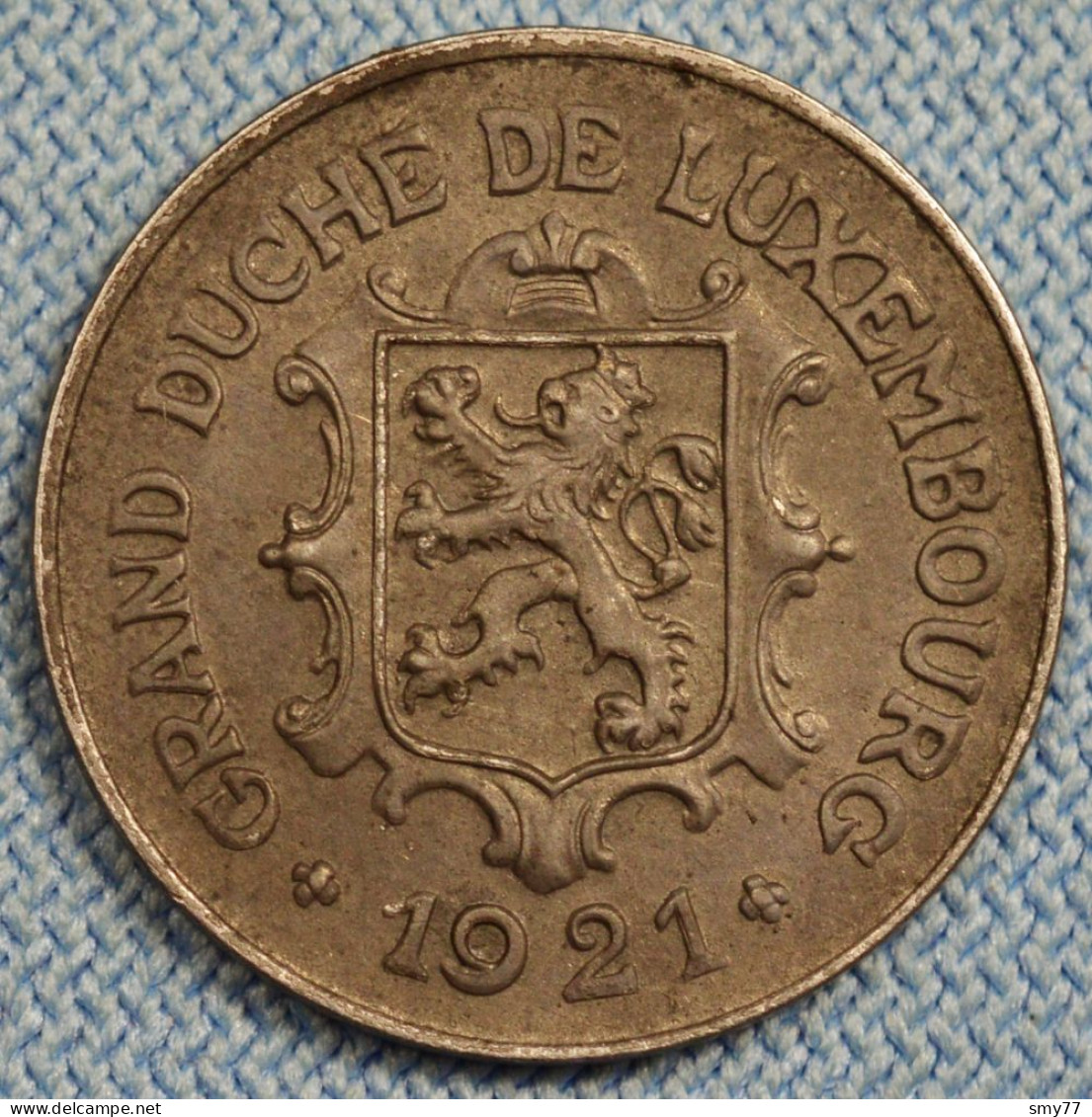 Luxembourg • 10 Centimes 1921 • SUP / AUNC •  Charlotte •  Luxemburg / Fer / Iron •  [24-686] - Luxembourg