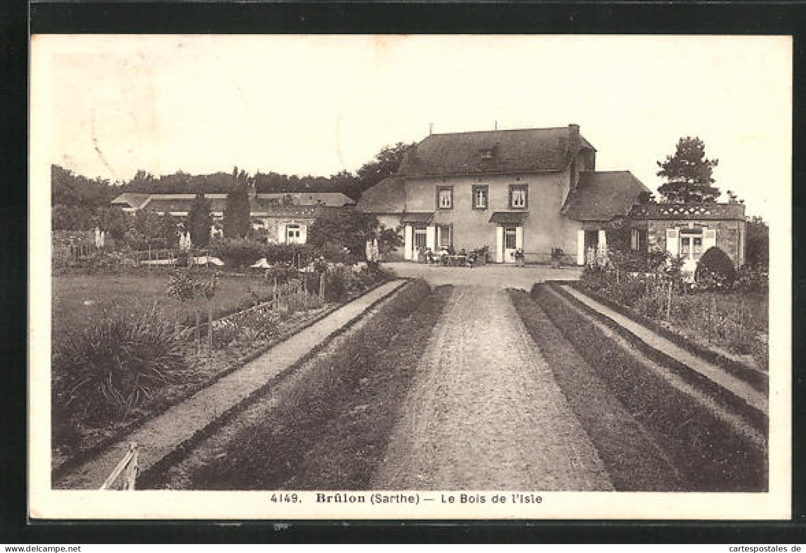 CPA Brulon, Le Bois De L'Isle  - Brulon